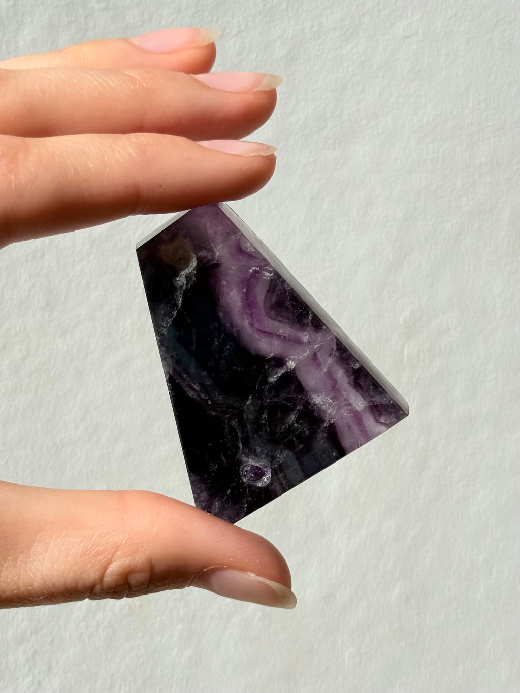 Rainbow Fluorite / Fluorita Arcoíris Small Slab