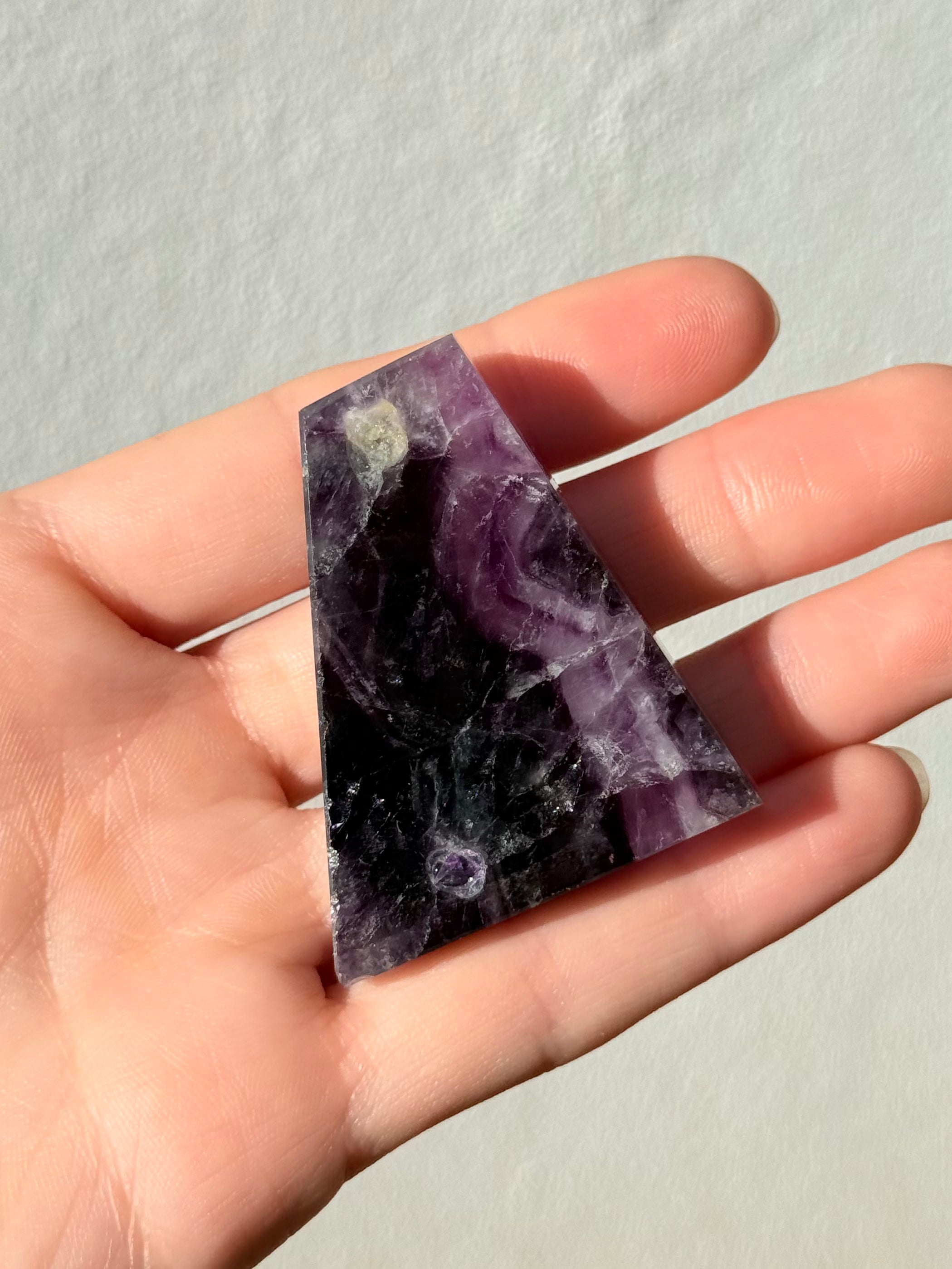 Rainbow Fluorite / Fluorita Arcoíris Small Slab