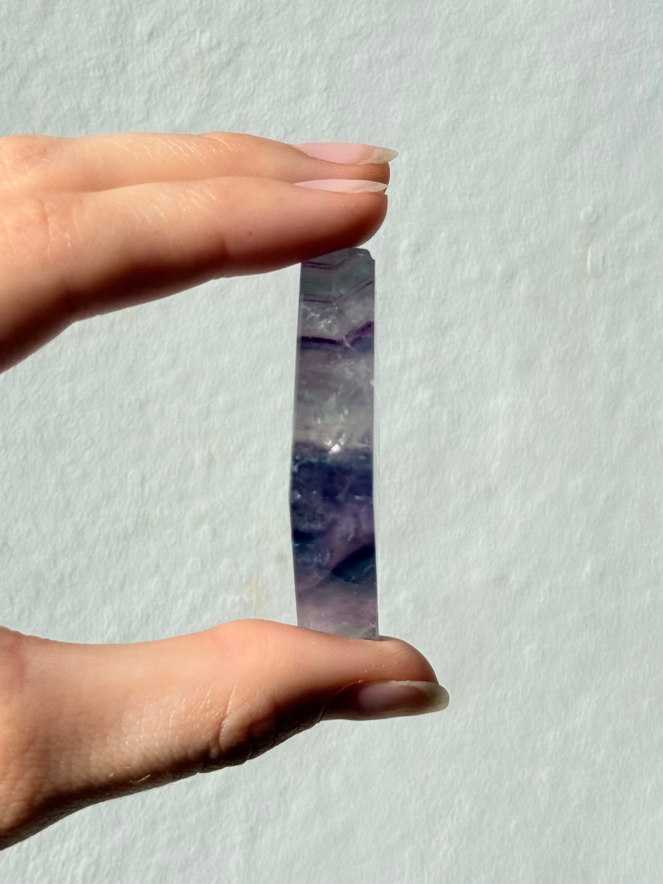 Rainbow Fluorite / Fluorita Arcoíris Small Slab