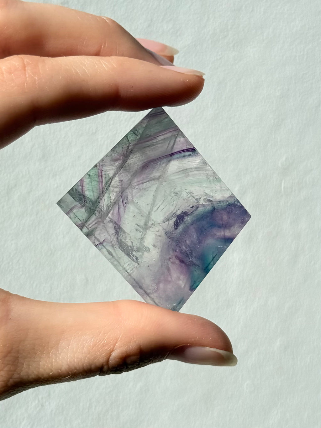Rainbow Fluorite / Fluorita Arcoíris Small Slab