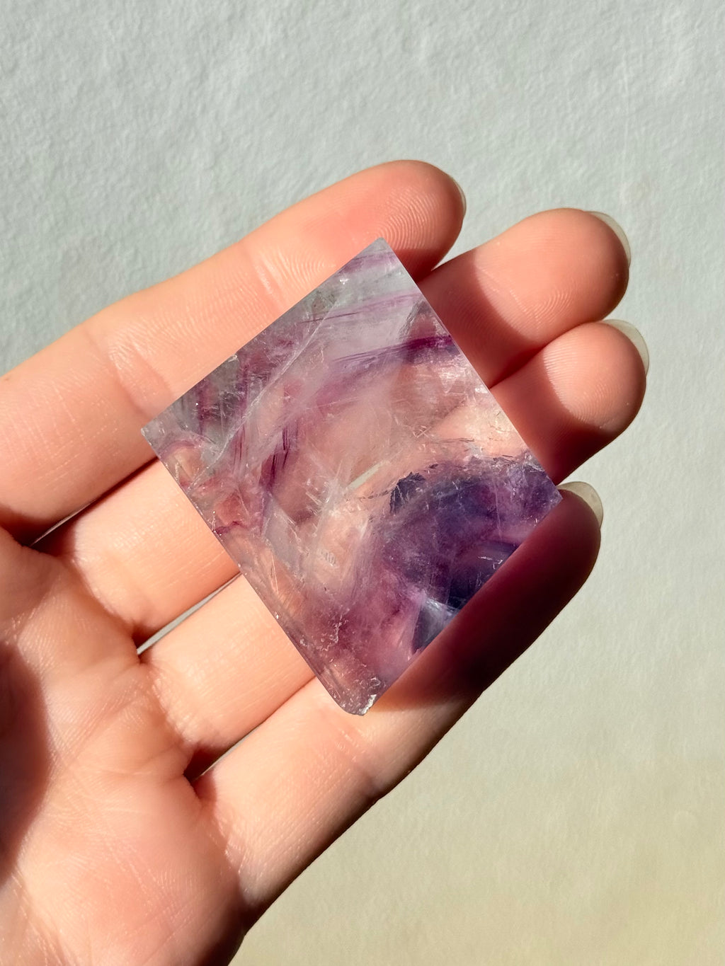 Rainbow Fluorite / Fluorita Arcoíris Small Slab