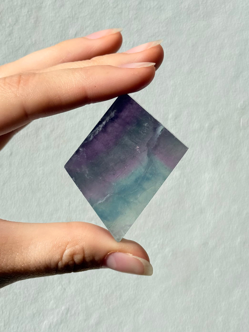 Rainbow Fluorite / Fluorita Arcoíris Small Slab