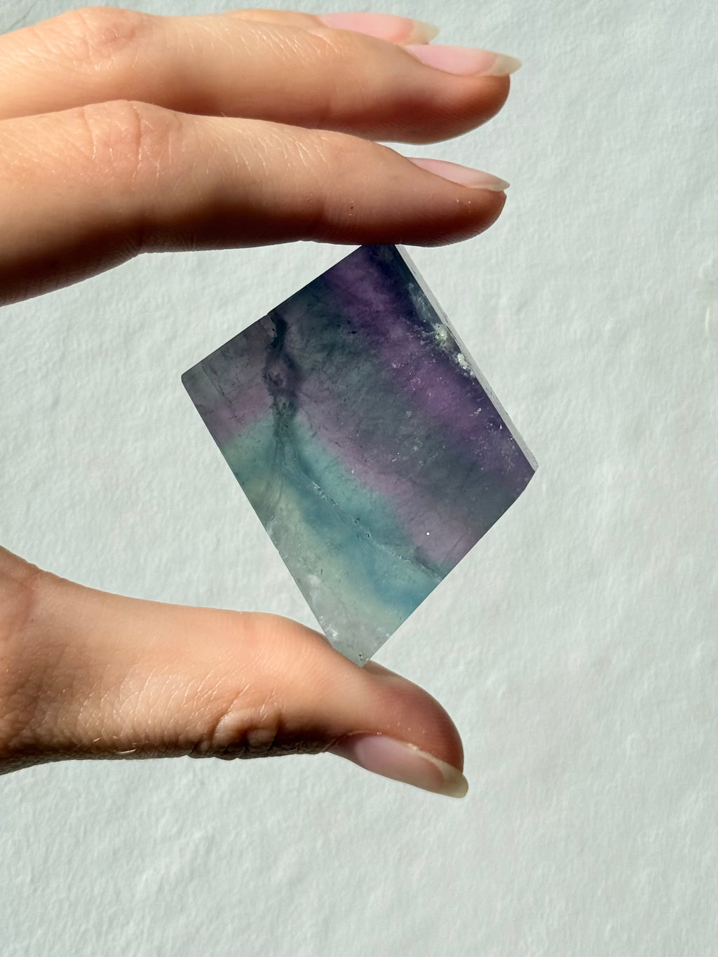 Rainbow Fluorite / Fluorita Arcoíris Small Slab