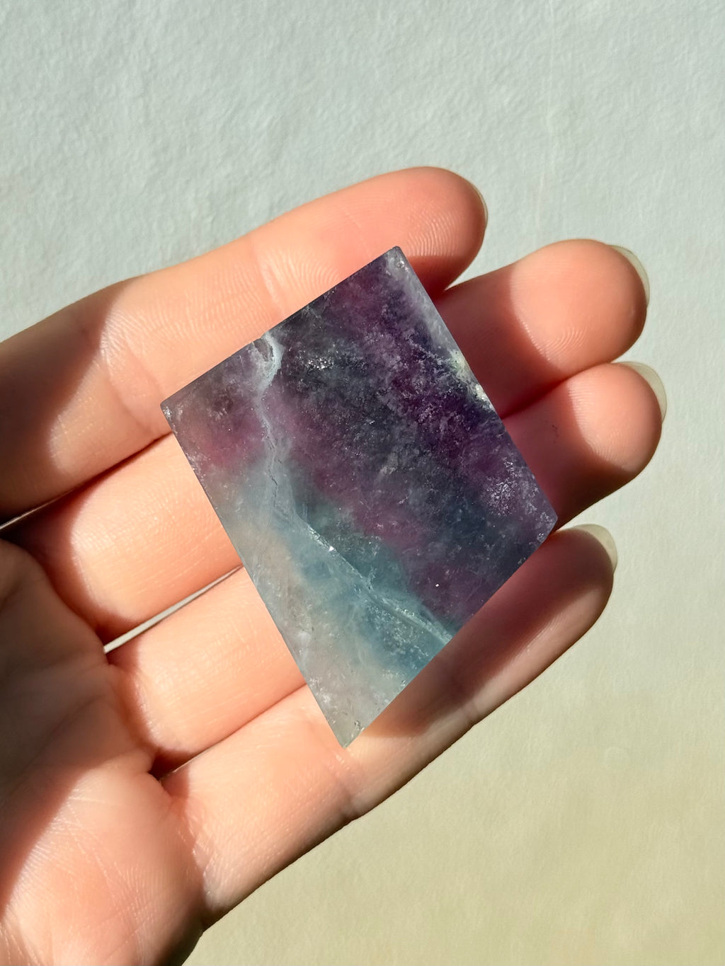 Rainbow Fluorite / Fluorita Arcoíris Small Slab