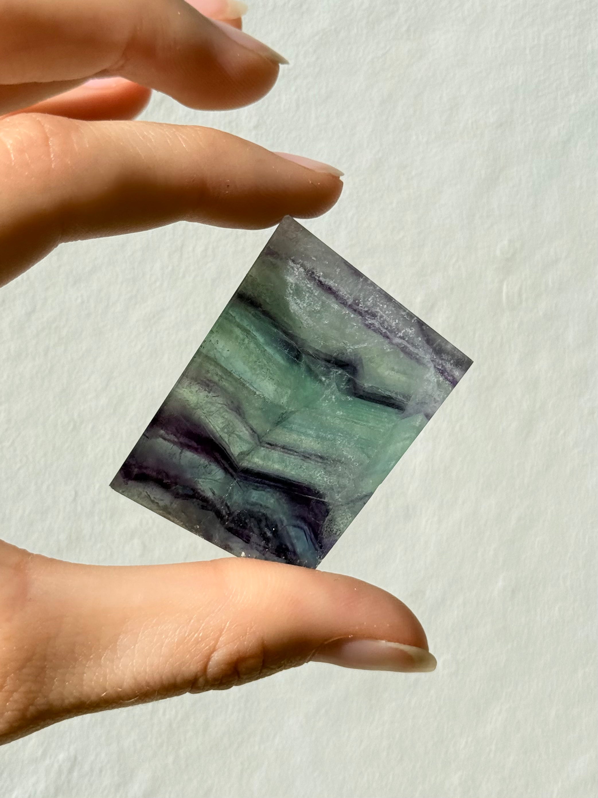 Rainbow Fluorite / Fluorita Arcoíris Small Slab