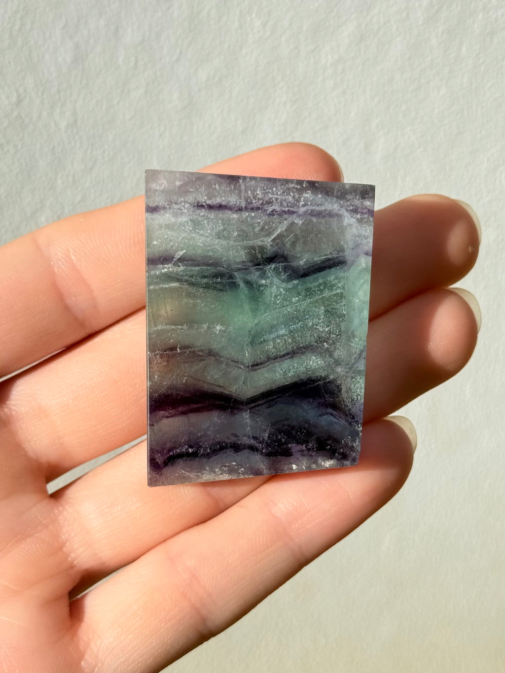 Rainbow Fluorite / Fluorita Arcoíris Small Slab