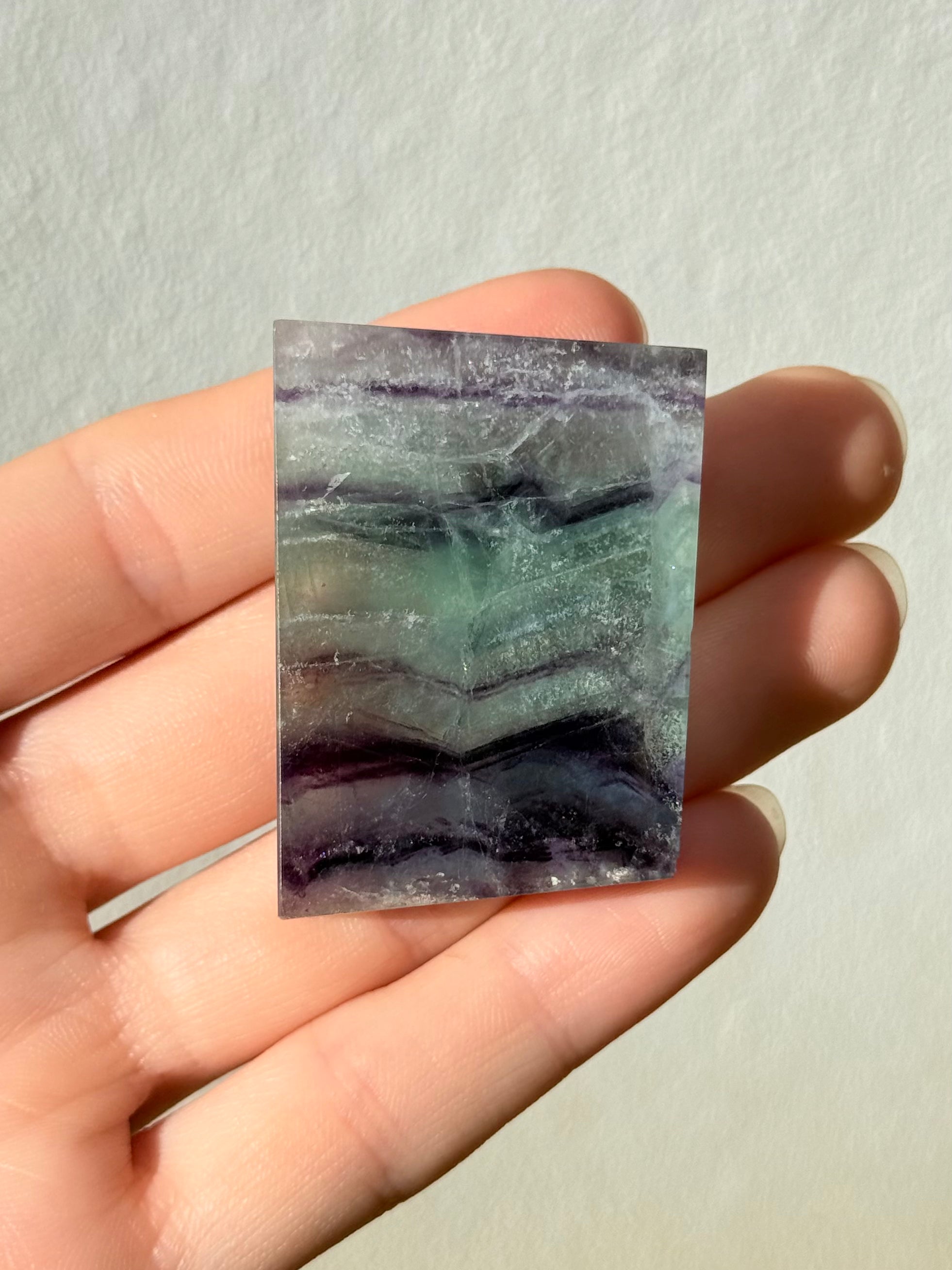 Rainbow Fluorite / Fluorita Arcoíris Small Slab