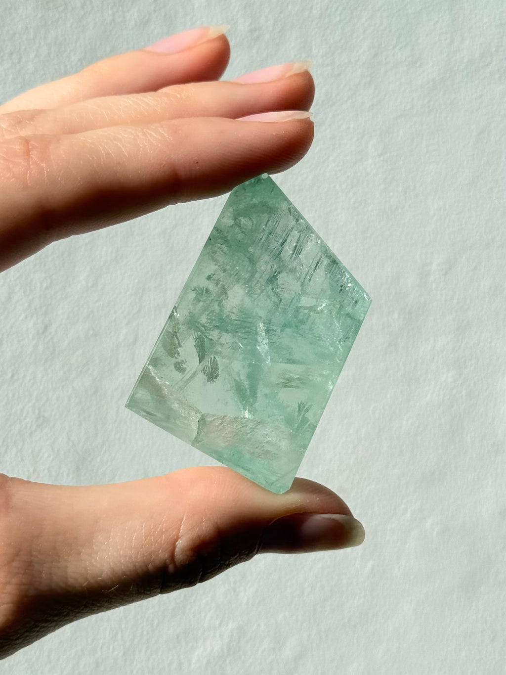 Green Fluorite / Fluorita Verde Small Slab
