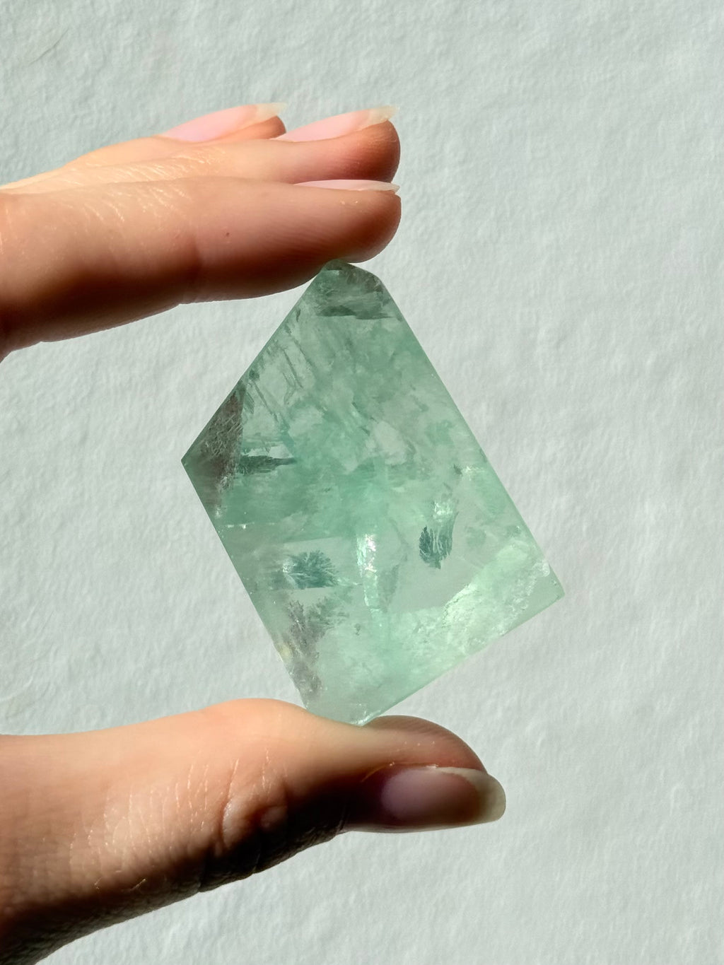 Green Fluorite / Fluorita Verde Small Slab