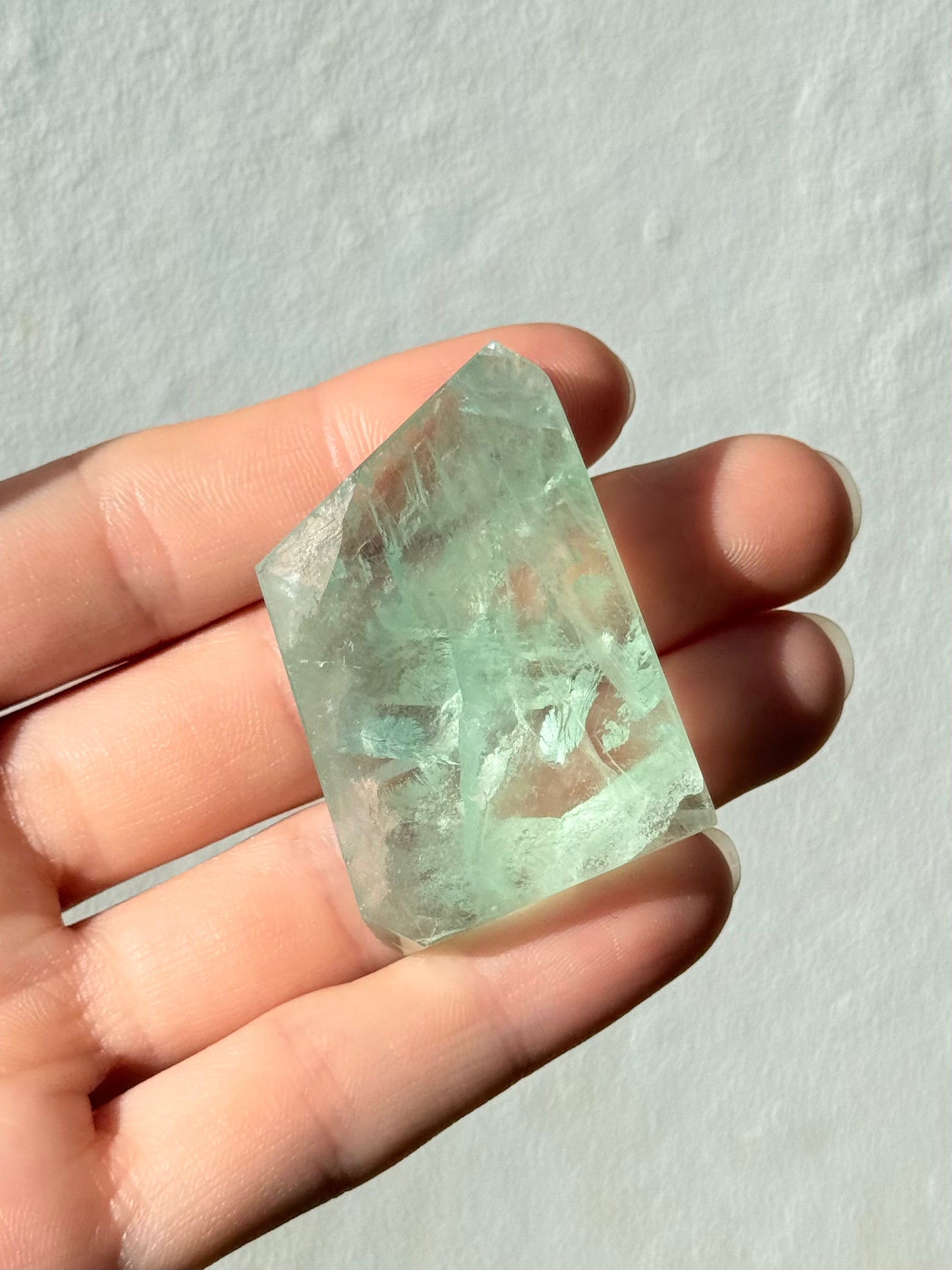 Green Fluorite / Fluorita Verde Small Slab