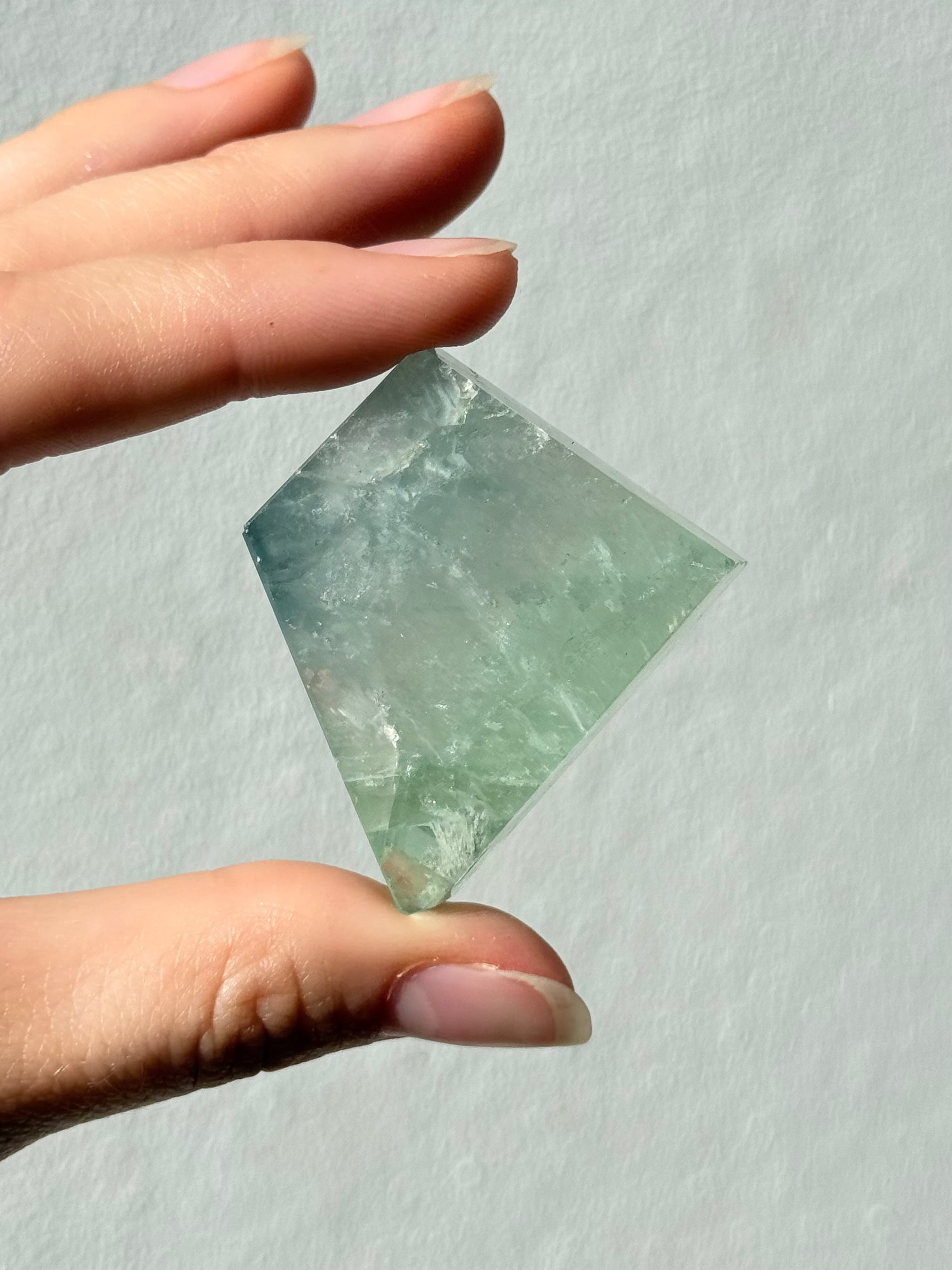 Green Fluorite / Fluorita Verde Small Slab