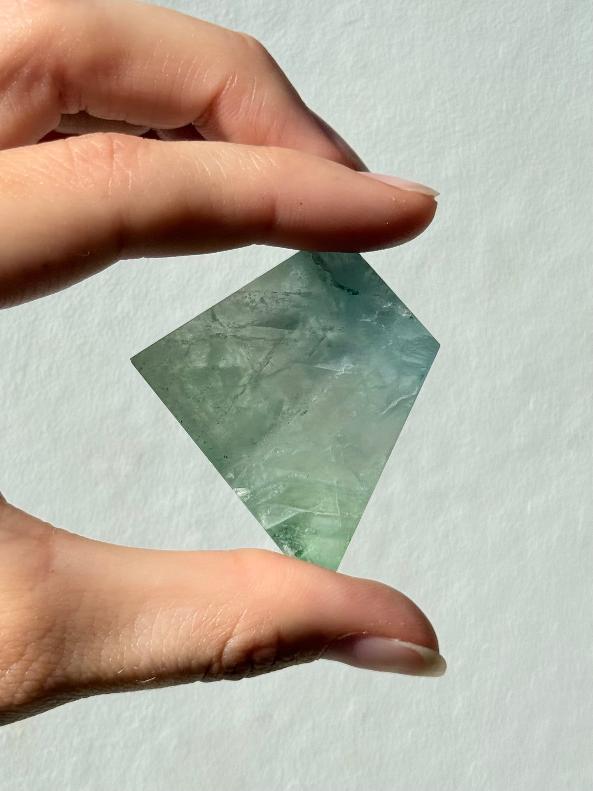 Green Fluorite / Fluorita Verde Small Slab