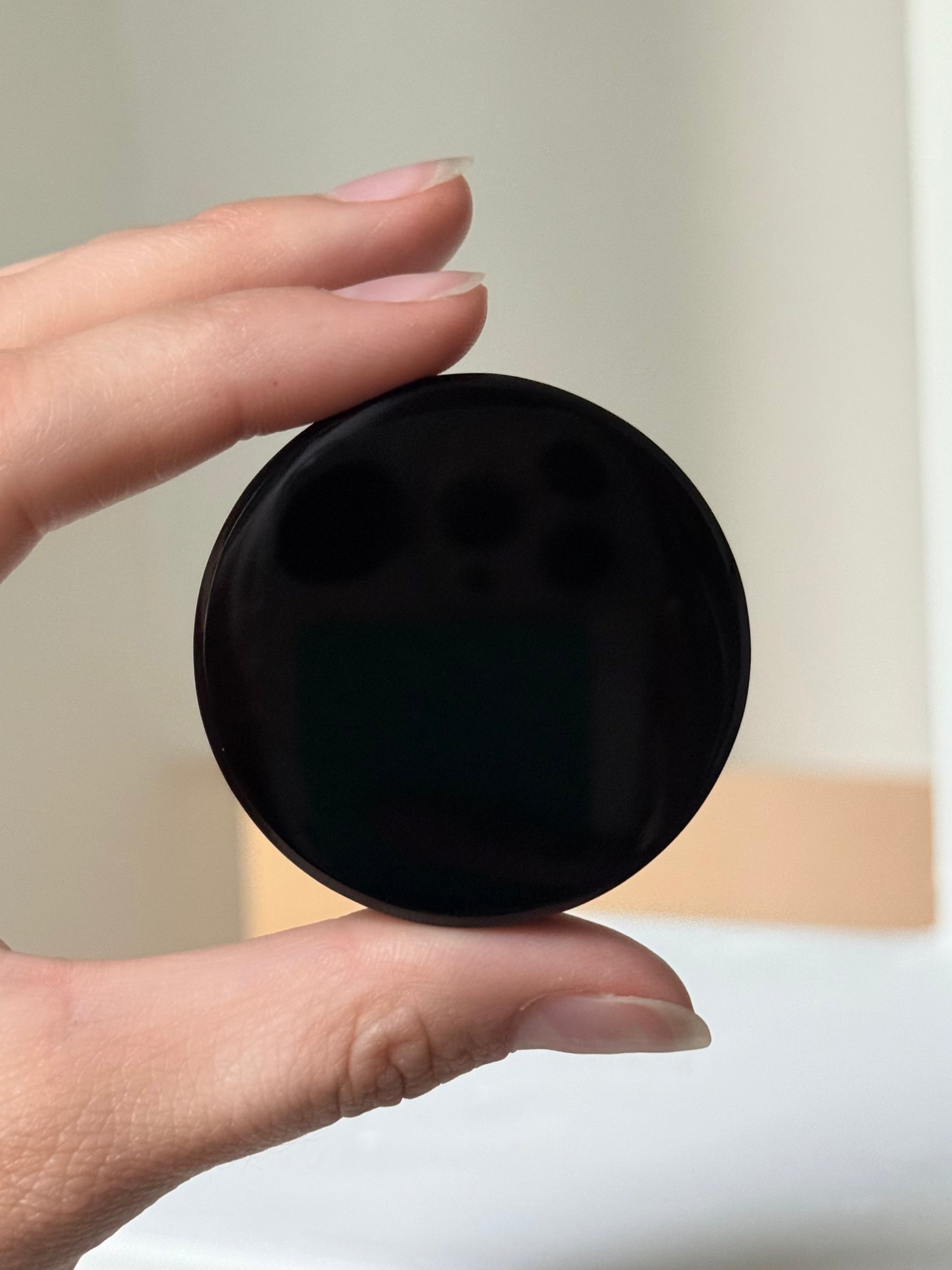Obsidian Mirror / Espejo de Obsidiana – 2”