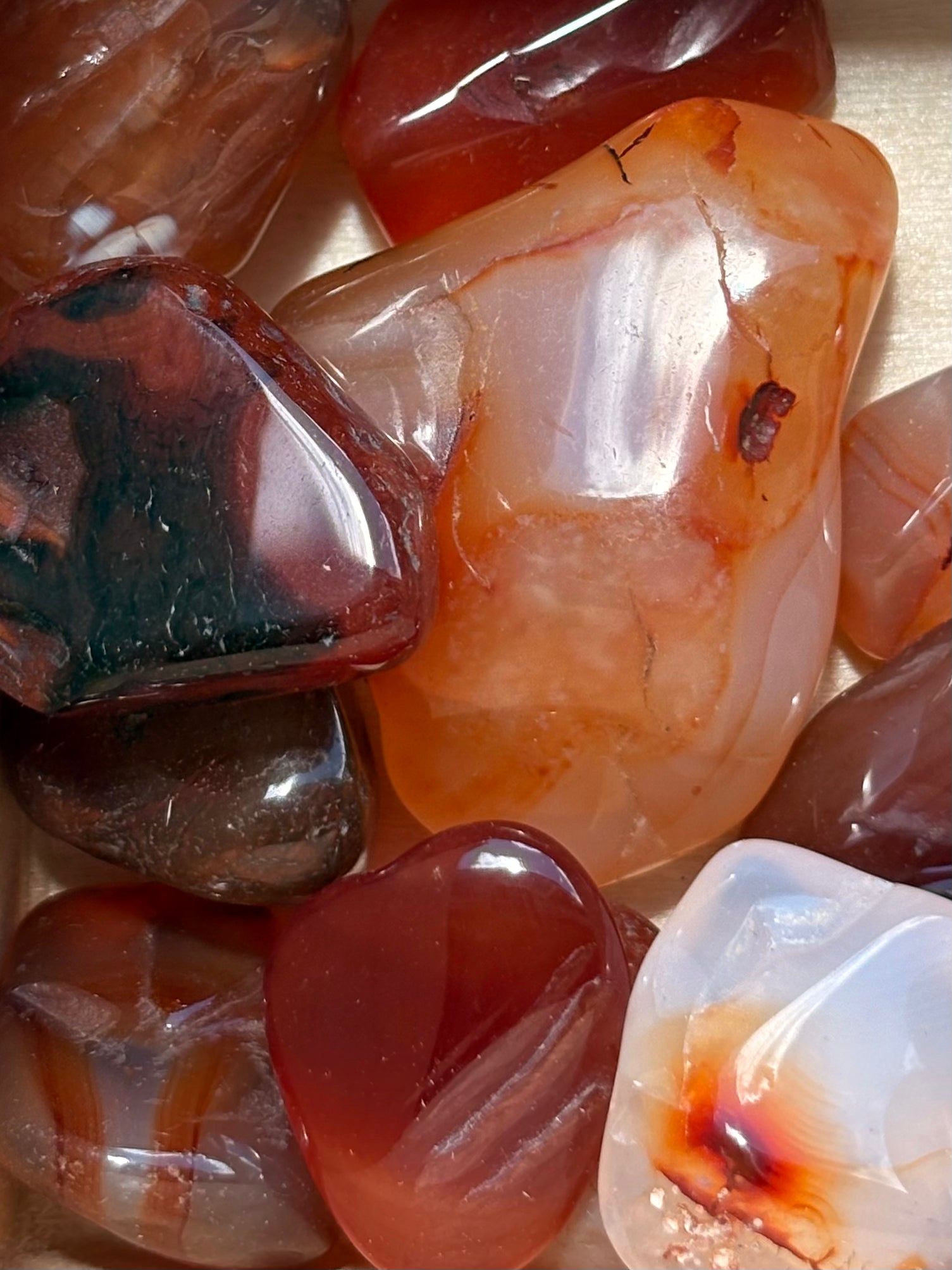 Tumble Cornalina / Carnelian Tumble