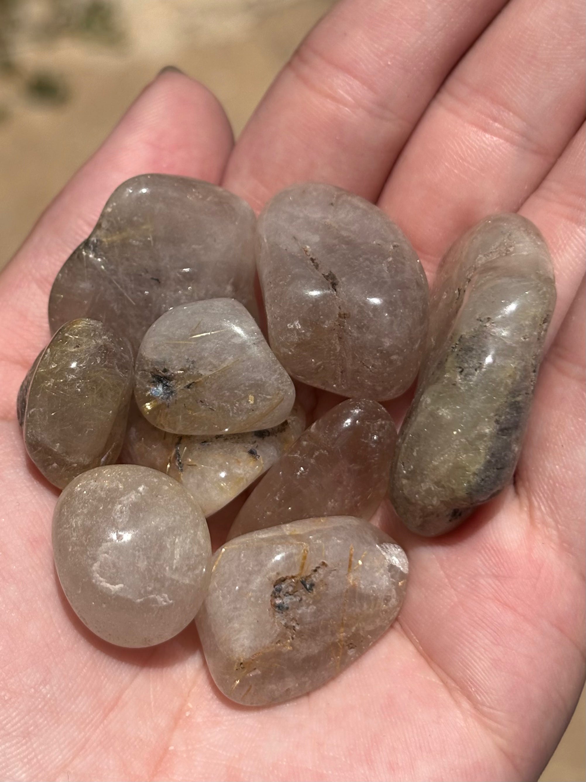 Cuarzo Rutilado (Rutilated Quartz)