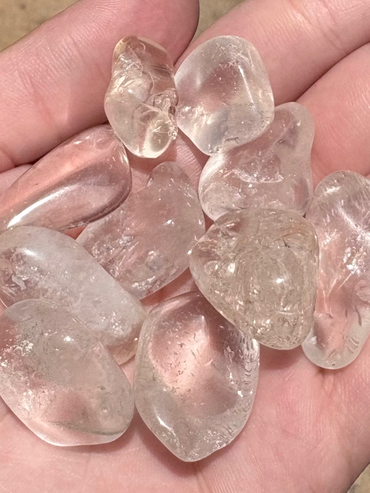 Tumble Cuarzo Transparente / Clear Quartz Tumble