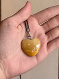 Colgante-pendiente de Mookaita Amarilla / Yellow Mookaite Pendant
