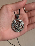 Triquetra / Nudo Celta Stainless Steel Pendant