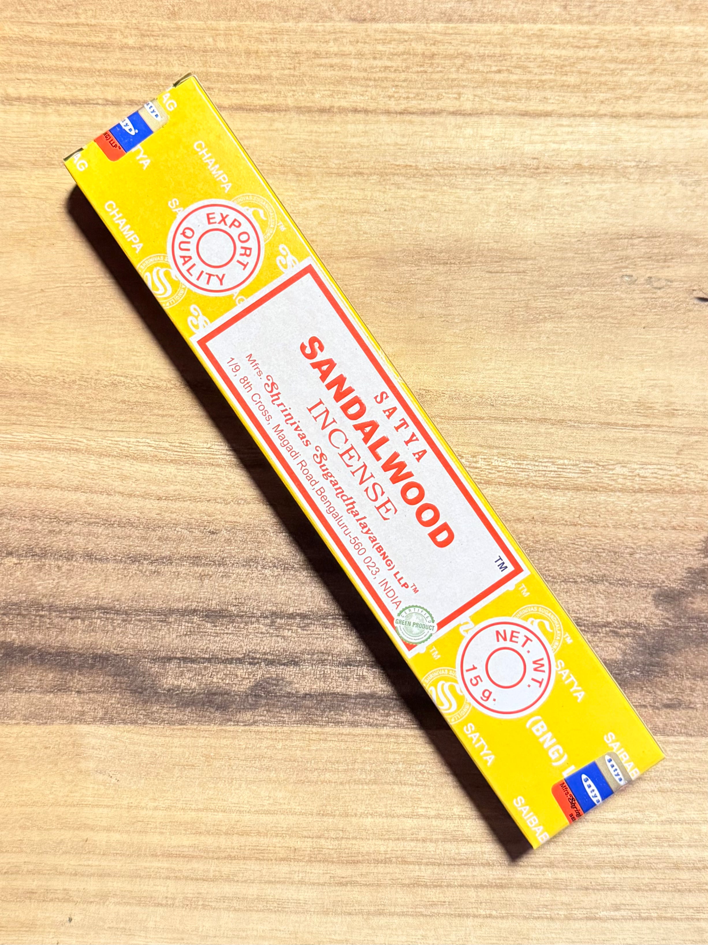 Sandalwood ( Satya ) Incienso