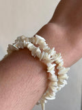 Brazalete de Chips de Nácar / Mother of Pearl Chip Bracelet