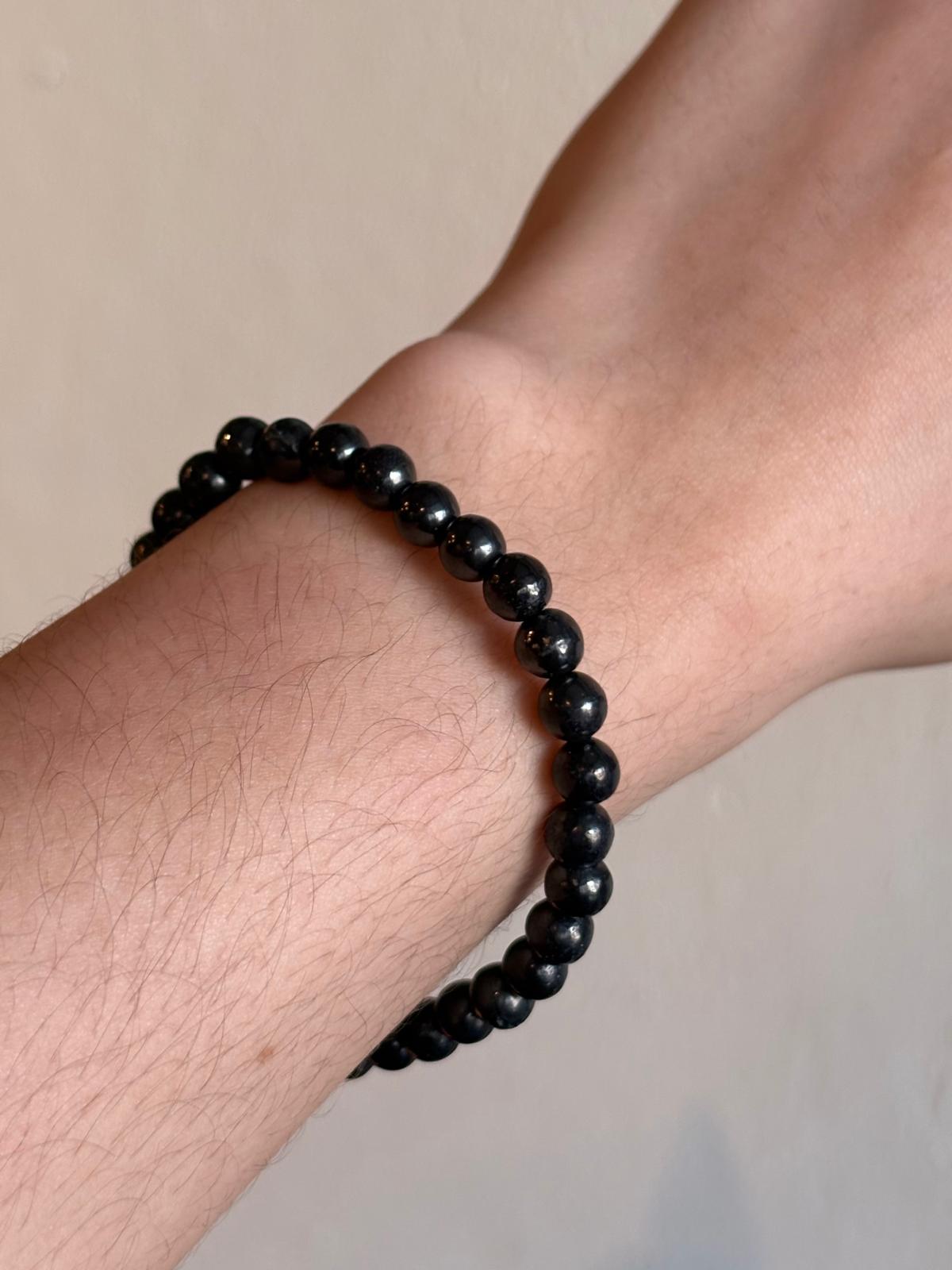 Brazalete- pulcera Shungita 6mm/shungite bracelete 6mm