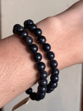 Brazalete-pulsera de Blue Goldstone 8mm / Blue Goldstone Bracelet 8mm